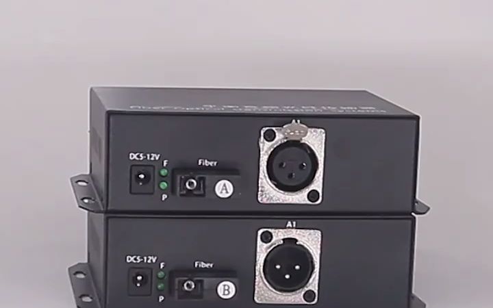 探索廣播級音頻傳輸 1路/2路/4路/8路卡儂頭平衡音頻光端機深度解析